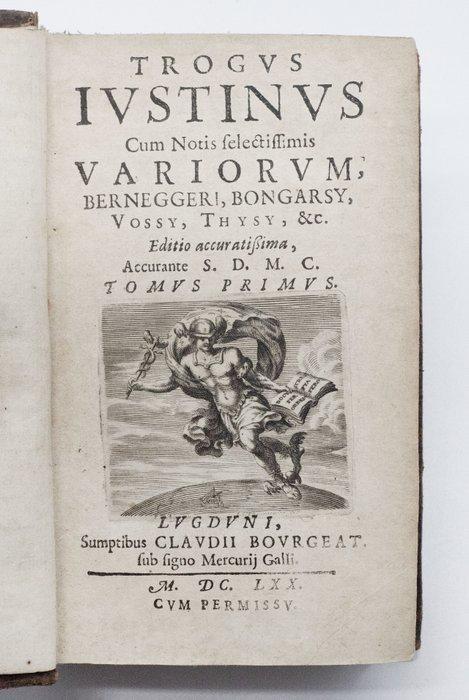Justinus - Trogus Justinus - 1670, Antiek en Kunst, Antiek | Boeken en Manuscripten