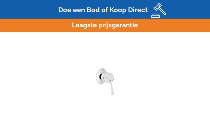 Bieden: Nobili CP108 CR Chrome Single Lever, Doe-het-zelf en Bouw, Sanitair, Ophalen of Verzenden