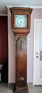 horloge de parquet - ca 18e eeuwse kast met  jonger uurwerk, Antiquités & Art