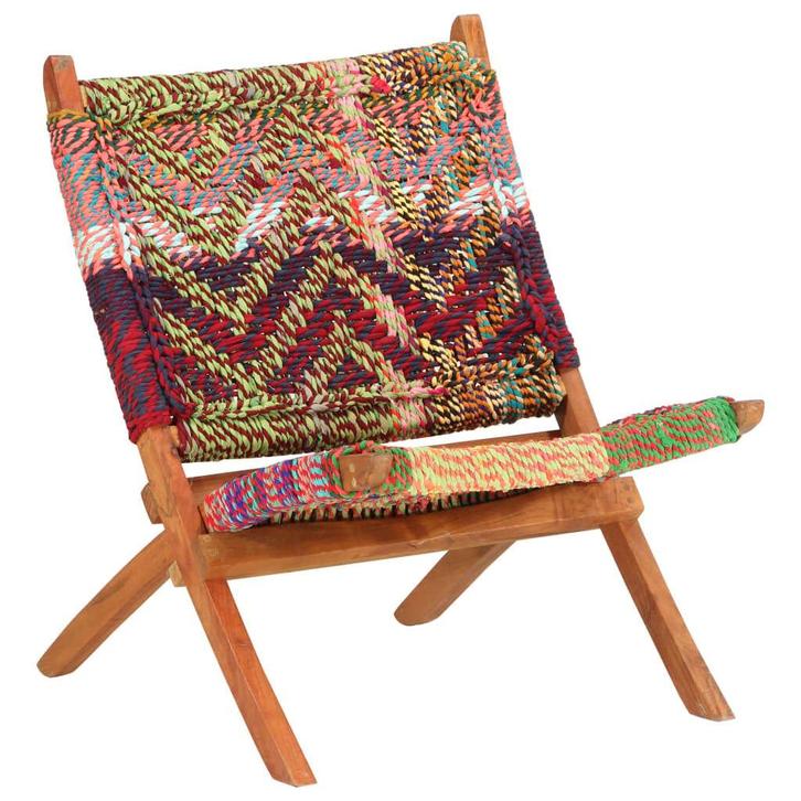 Klapstoel Chindi Stof - | Tweede Kansje voor Jou! | OP = OP, Huis en Inrichting, Stoelen, Overige kleuren, Nieuw, Verzenden