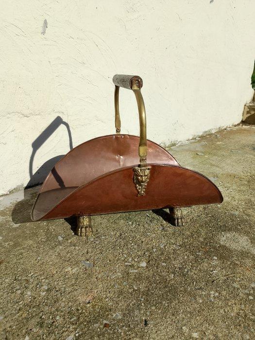 Schouw - 1920-1930 - Haardbak - Leeuwenpoten, Antiek en Kunst, Curiosa en Brocante