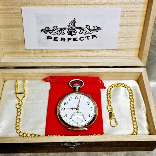 Perfecta - pocket watch - 1900-1949, Handtassen en Accessoires, Horloges | Heren
