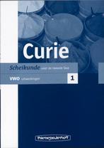 Curie 1 Vwo Uitwerkingen 9789006340266, Boeken, Gelezen, Verzenden