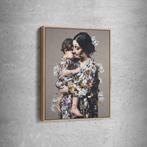 Anne Dias (1985) - (Stretched Canva) Harmony Mother Child