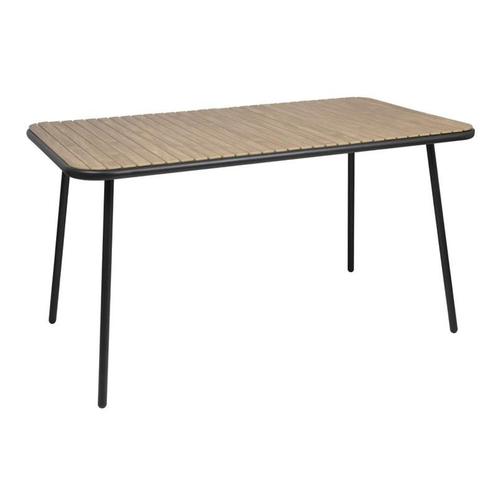 Tafel | SANTORINI | Hout/Staal | Houtlook Blad (Naturel) |, Zakelijke goederen, Horeca | Keukenapparatuur, Nieuw in verpakking