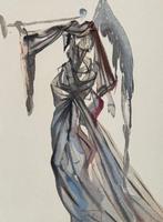 Salvador Dali (1904-1989) - Paradis 10 : LAnge du soleil, Antiek en Kunst