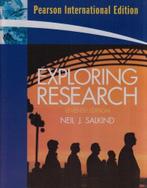 Exploring Research 9780135025536, Boeken, Gelezen, Neil Salkind, Michael Gao, Verzenden