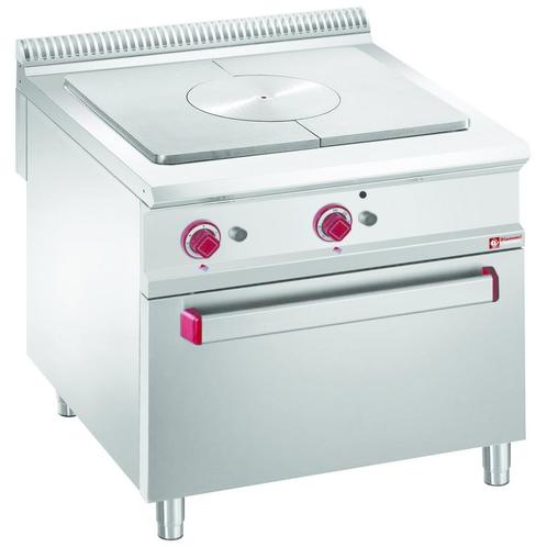 Gasfornuis | Doorkookplaat | 12kW | Met Gasoven GN 2/1 |, Zakelijke goederen, Horeca | Keukenapparatuur, Nieuw in verpakking, Verzenden