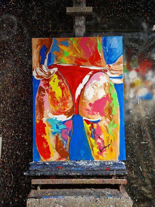 Henry Escobar - LE MAILLOT DE BAIN, Antiek en Kunst, Kunst | Designobjecten