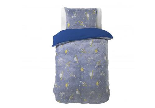 Sleeptime Glow in the dark Space Blauw, Huis en Inrichting, Slaapkamer | Beddengoed