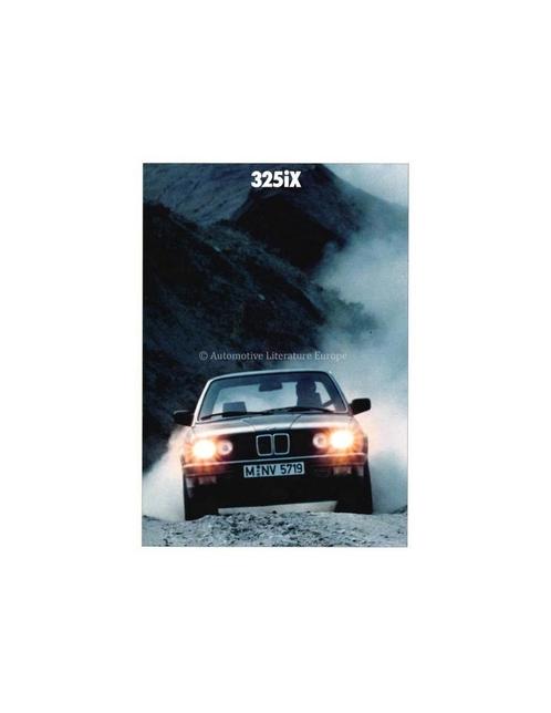 1987 BMW 3 SERIE 325IX BROCHURE NEDERLANDS, Boeken, Auto's | Folders en Tijdschriften