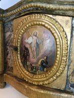 Tabernakel van het heiligdom - Geëxtraheerd houtsnijwerk -