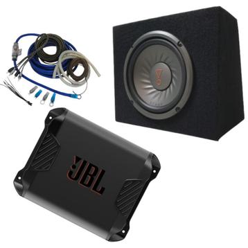 JBL  A652 versterker +  10Inch Subwoofer set beschikbaar voor biedingen