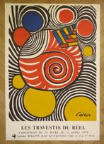 Alexander Calder - Affiche originale - Les travestis du réel