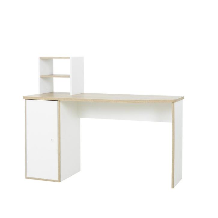 MATIS - Kinderbureau - wit - met opbergruimte - 136x56x11..., Antiek en Kunst, Kunst | Schilderijen | Modern, Ophalen of Verzenden