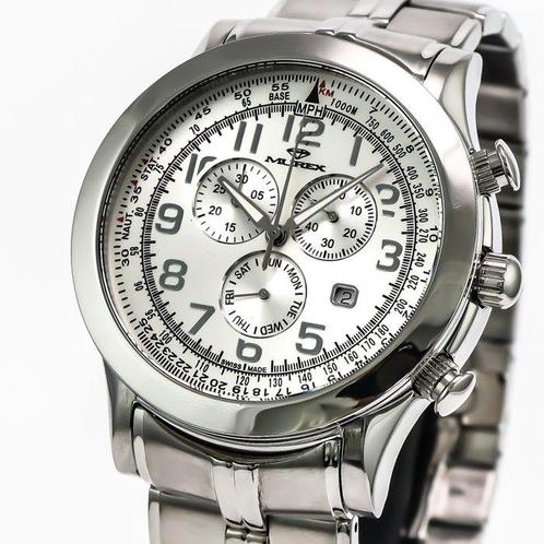 Murex - Swiss Chronograph - MUC533-SS-1 - Zonder, Handtassen en Accessoires, Horloges | Heren