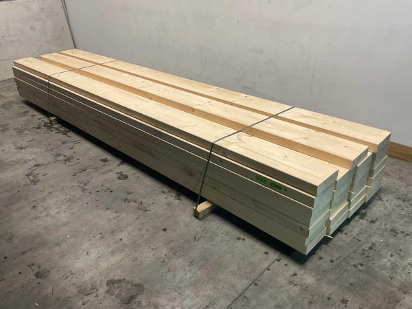 Veiling - 10x Vuren balk geschaafd 450x25x7,5cm, Doe-het-zelf en Bouw, Hout en Planken