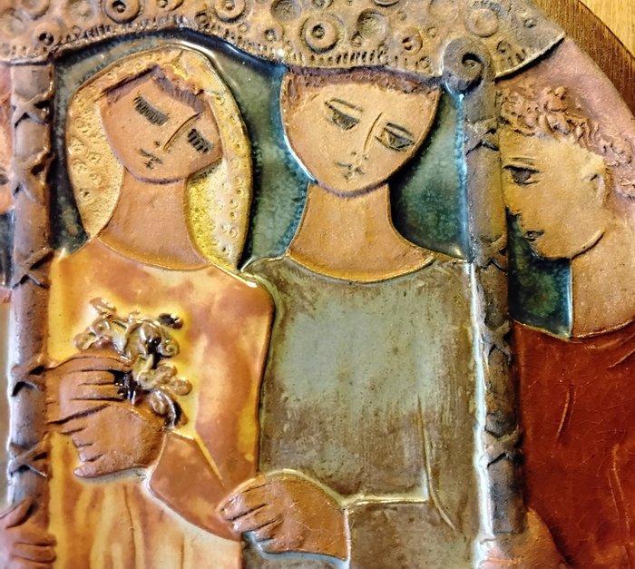 Modern Tegel - Joodse Bruiloft - ruth faktor - Ruth, Antiek en Kunst, Curiosa en Brocante