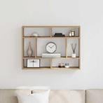 vidaXL Wandschap 75x16x55 cm bewerkt hout artisanaal, Huis en Inrichting, Kasten | Wandmeubels, Verzenden, Nieuw