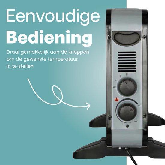 2dekans | AirKing Elektrische Convectorkachel - 1250/2000, Huis en Inrichting, Kachels, Ophalen of Verzenden