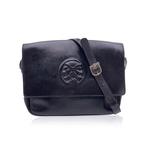 Fendi - Vintage Black Leather Janus Messenger - Schoudertas, Handtassen en Accessoires, Tassen | Damestassen, Nieuw