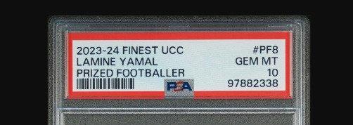 2023 Topps Lamine Yamal #PF8 - Rookie Card - Prized, Collections, Autocollants