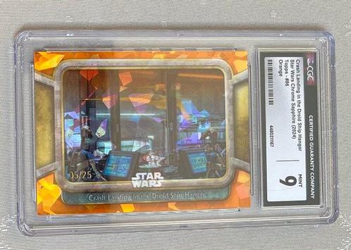 Topps - 1 Graded card - Star Wars Chrome Sapphire 2024 -, Verzamelen, Overige Verzamelen