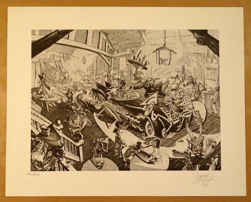 Qwak, Arthur - 1 Offset Print - Le saloon, Boeken, Strips | Comics
