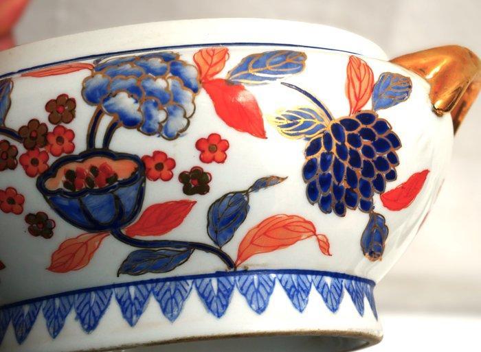 Soupière (2) - Porcelaine - peint à la main, Antiek en Kunst, Kunst | Designobjecten