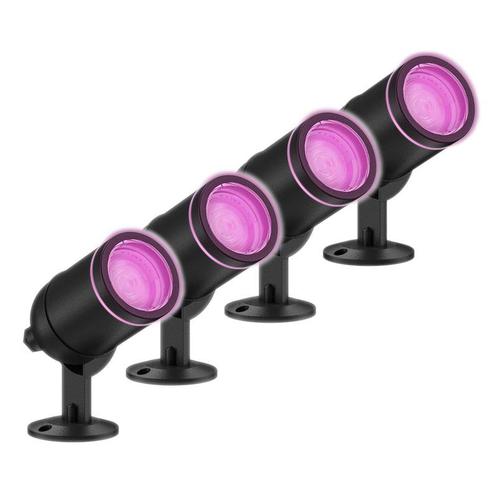 Calex Smart Outdoor LED RGB Tuinlamp Spot 4W 380lm IP54 - Se, Huis en Inrichting, Lampen | Overige, Verzenden