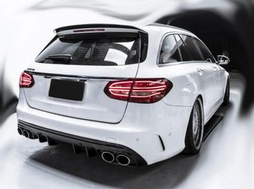 Geschikt voor Mercedes W205 S205 C-Klasse diffuser + uitlaat disponible aux enchères