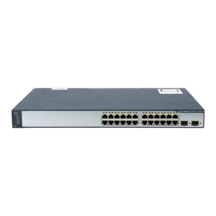 Cisco WS-C3750V2-24PS-S, Computers en Software, Netwerk switches, Ophalen of Verzenden