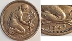 1949g Duitsland 50 Pfennig 1950g, Jsz; sehr stark doppelt..., Postzegels en Munten, België, Verzenden