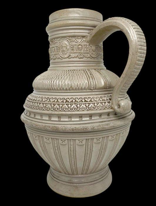 Merkelbach & Wick / Grenzhausen ( M&W - GR ) - Pichet -, Antiek en Kunst, Antiek | Glaswerk en Kristal