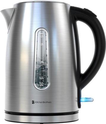Tweedekans | KitchenBrothers Waterkoker - Elektrisch - 1,7L beschikbaar voor biedingen