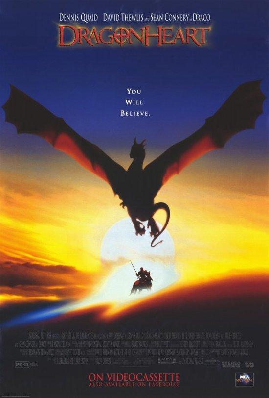 Dragonheart (dvd nieuw), Cd's en Dvd's, Dvd's | Actie, Ophalen of Verzenden