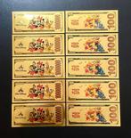 Verenigde Staten van Amerika. Collection of 10 Gold Plated, Verzamelen, Nieuw