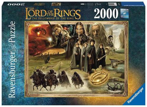 Lord of the Rings: Fellowship of the Ring Puzzel (2000 stukk, Verzamelen, Lord of the Rings, Ophalen of Verzenden