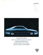 1998 LANCIA KAPPA COUPE KLEUREN & INTERIEUR BROCHURE, Boeken, Ophalen of Verzenden, Nieuw