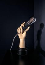 Caroline Schilling - Lamp - Staal, Hout, Glas, Textiel -