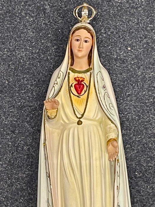 Beeld, Maagd Maria van Fatima - 50 cm - Gips - 1993, Antiek en Kunst, Antiek | Boeken en Manuscripten