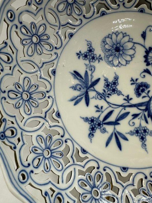 Meissen - Schotel - Porselein - Gerecht met blauwe uien, Antiquités & Art, Antiquités | Verre & Cristal