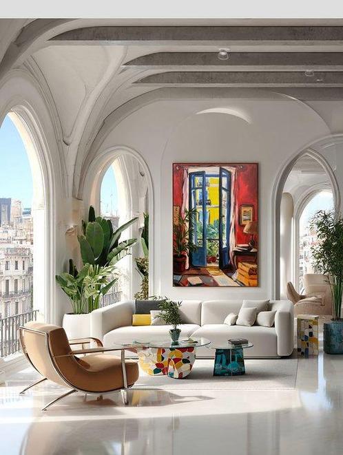 E. García - APARTAMENTO EN BARCELONA XL (NO RESERVE), Antiek en Kunst, Kunst | Schilderijen | Modern