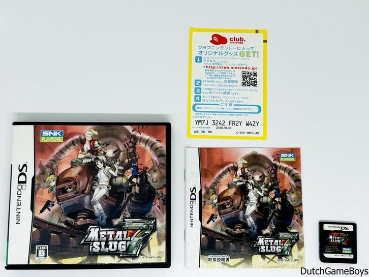 Nintendo DS - Metal Slug 7 - Japan, Games en Spelcomputers, Games | Nintendo DS, Gebruikt, Verzenden