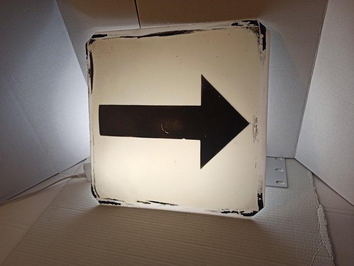 Lamp (2) - Kristal, Bakeliet - spoorwegsemaforen, Antiek en Kunst, Antiek | Wandborden en Tegels