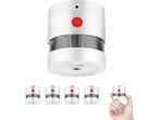 Veiling - Heiman mini rookmelder set van 5, Doe-het-zelf en Bouw, Alarmsystemen, Nieuw
