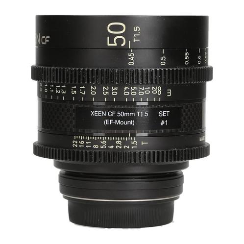Samyang XEEN CF 50mm T1.5 - Canon EF, Audio, Tv en Foto, Foto | Lenzen en Objectieven, Zo goed als nieuw, Ophalen of Verzenden
