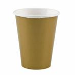 Gouden Bekers Karton 266ml 8st, Verzenden, Nieuw