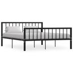 vidaXL Bedframe metaal zwart 160x200 cm, Verzenden, Nieuw