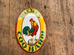 Bieres Coq Hardi Vintage Werbeschild - Plaque émaillée -